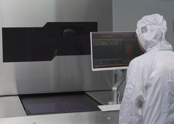 kupować 24um 380V Trójfazowa PCB LDI Laser Direct Imaging ISO 9001 CE LD Laser online manufacture