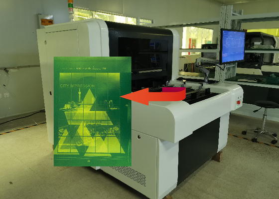 2540dpi Komputer tekstylny do maszyny do sitodruku Laser UV